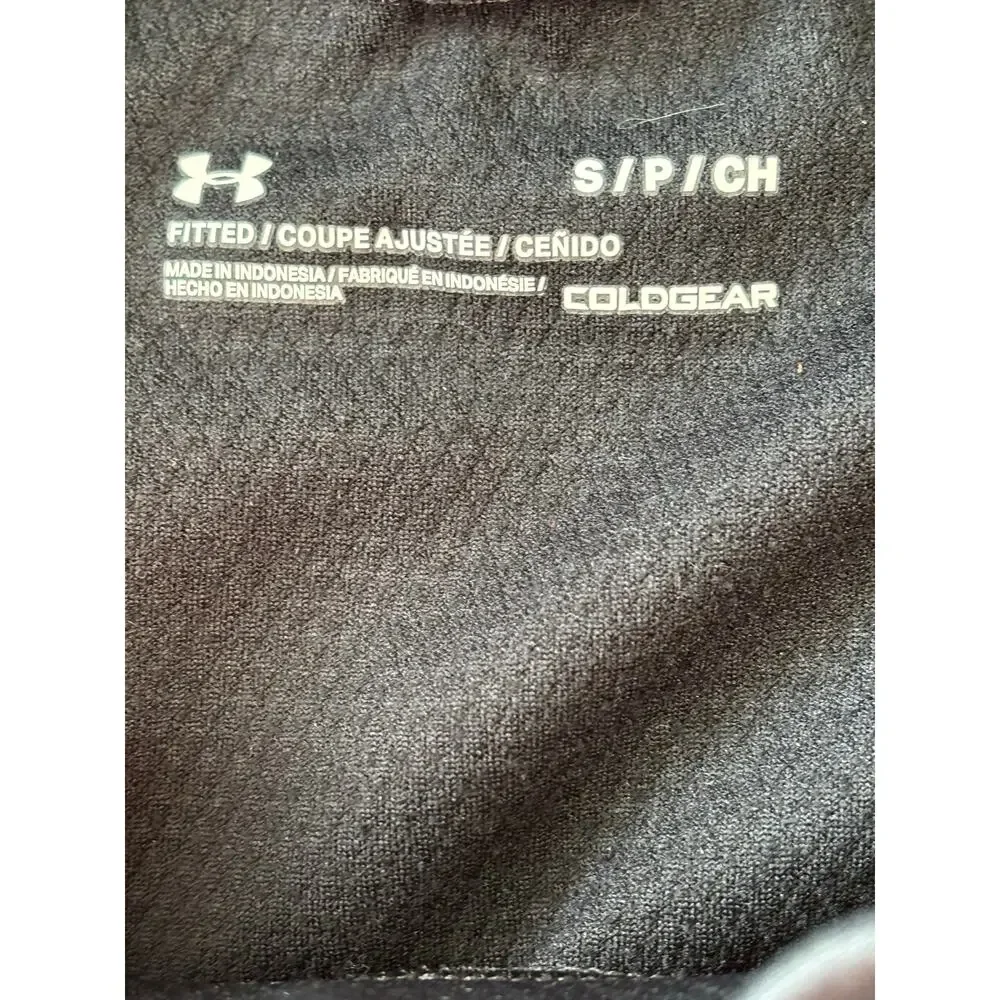Under Armour Base 3.0 Pants Men Small Black Thermal Compression Leggings Outdoor